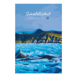 Foto Svínafellsjökull, Iceland - Glacier View
