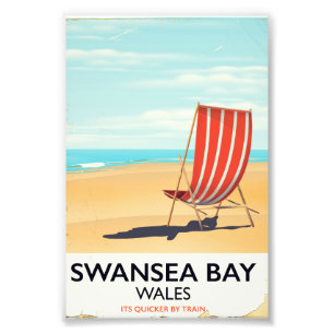 Foto Swansea Bay Wales poster