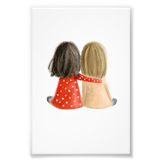 Foto Sweet Friendship Mini Print Wall Art