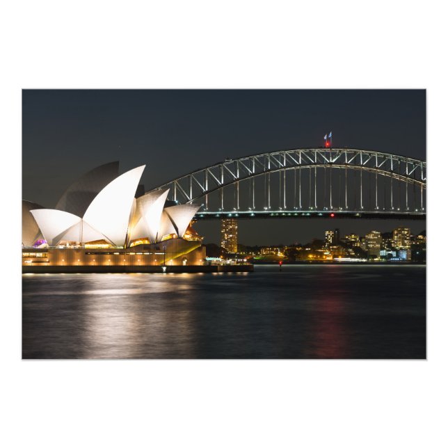 Foto Sydney Opera House e Harbor Bridge (Frente)