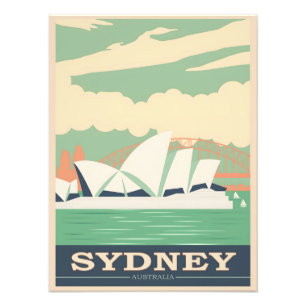 Foto Sydney poster vintage