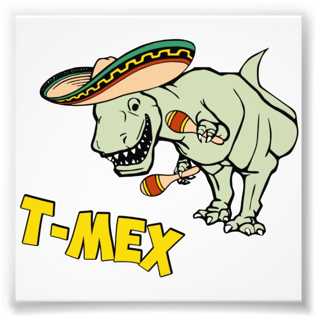 Foto T-Mex T-Rex Tyrannosaurus Dinossaur Mexicano (Frente)