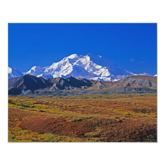 Foto t. Parque Nacional McKinley Denali, Alasca. (Frente)