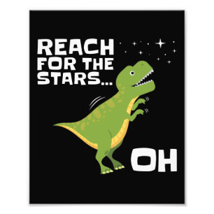Foto T-Rex Reach for the Stars Engraçado Short Arms