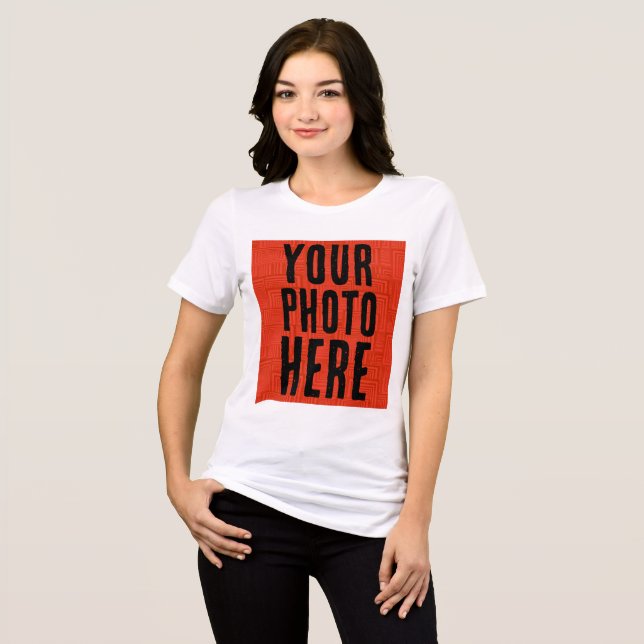 FOTO T-SHIRT PERSONALIZADAS T-SHIRT (Frente Completa)