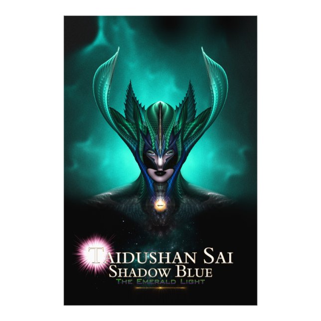 Foto Taidushan Sai Shadow Blue TEL Impressão (Frente)