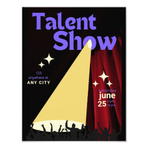 Foto Talent Show FLyer, Show Flyer, Talent Concurso