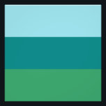 Foto Tanager Turquoise, Teal Blue e Kelly Green Horiz<br><div class="desc">Tanager Turquoise, Teal Blue e Kelly Green Horizontal Color Blocks é um padrão de vários tons de verde e azul-céu. Um sistema de cor que ecoa o mundo natural numa combinação pastel harmoniosa e relaxante nos olhos. SOBRE A ARTE © ‎ ‎ ‎ ‎ 20 ‎ de janeiro de ‎...</div>
