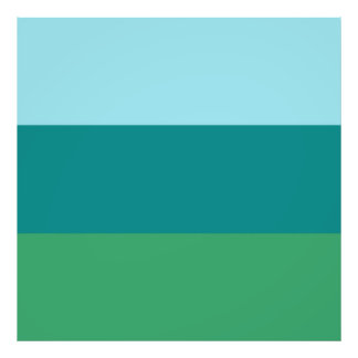 Foto Tanager Turquoise, Teal Blue e Kelly Green Horiz