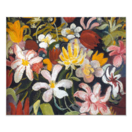 Foto Tapete de Flores | Auguste Macke |