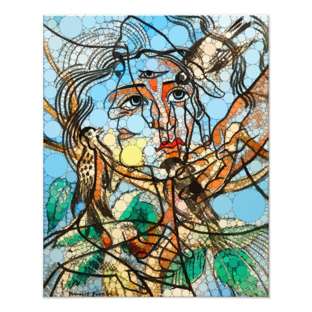 Foto Tarin, Infinity Dots by After Francis Picabia (Frente)