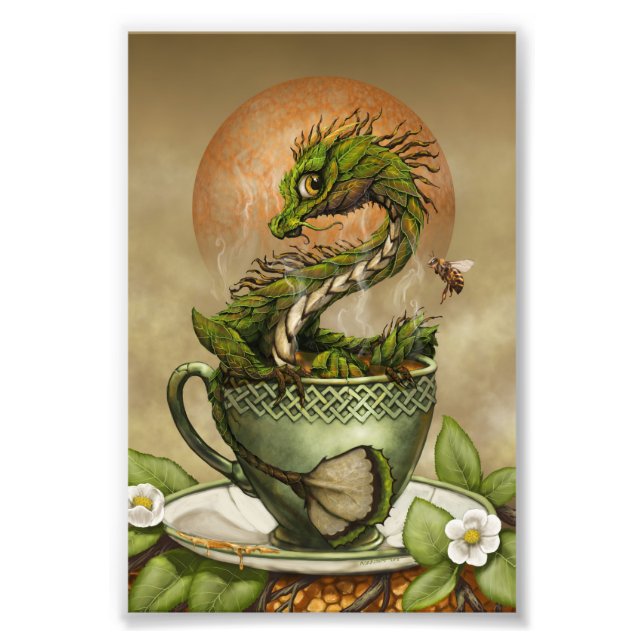 Foto Tea Dragon 4x6 Impressão (Frente)