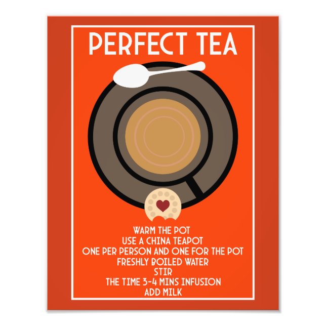Foto Tea Wall Art Poster Impressão (Frente)