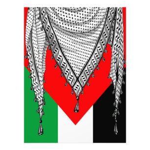 Foto Tecido Tradicional do Keffiyeh Scarf Palestino