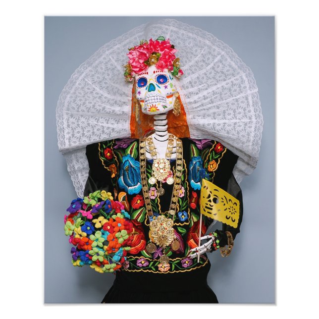 Foto Tehuana Catrina mexicana (Frente)
