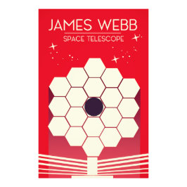 Foto telescópio espacial james webb,