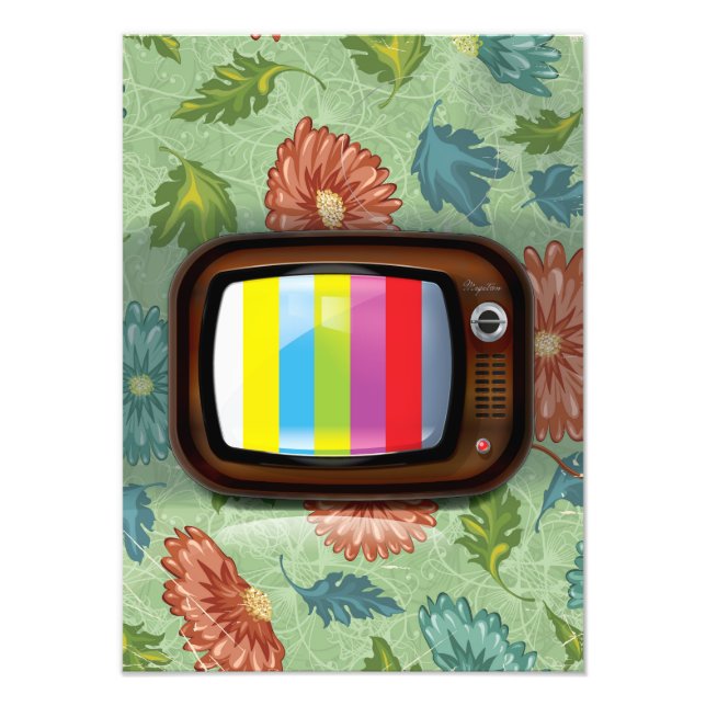 Foto Televisão CRT Vintage (Frente)