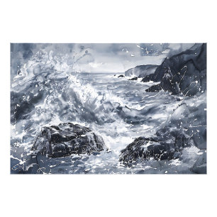 Foto Tempest na costa galesa