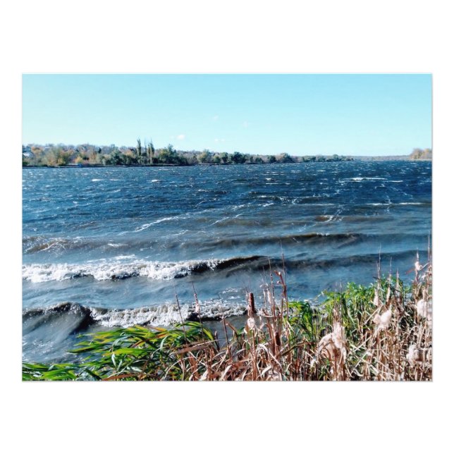 Foto Tempestade em outubro no rio Dnieper (Frente)