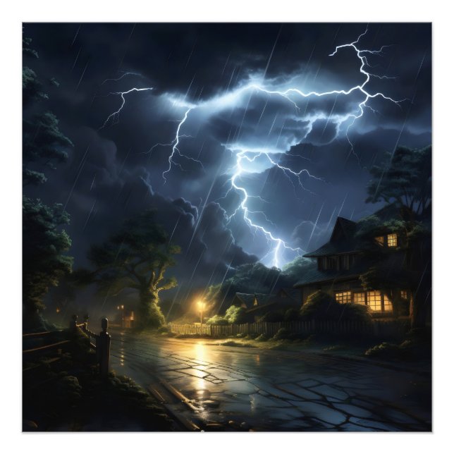 Foto Tempestade na vila (Frente)