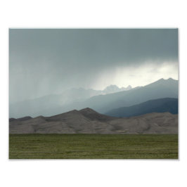 Foto Tempestade sobre o Excelente Sand Dunes, Colorado