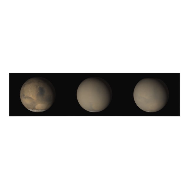 Foto Tempestades de poeira do Excelente de 2001 em Mart (Frente)