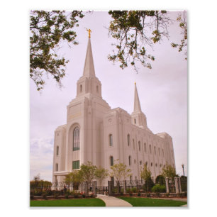 Foto Templo da cidade LDS de Brigham