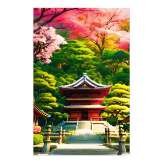 Foto Templo de Cherry Blossom