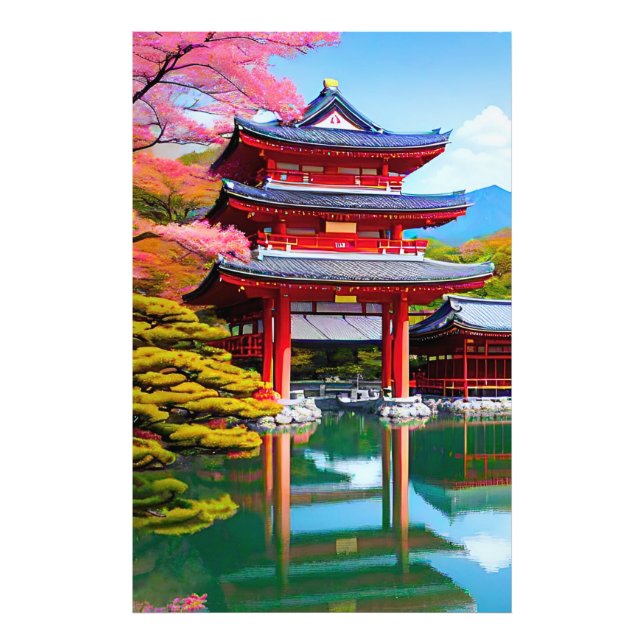 Foto Templo Japonês  (Frente)