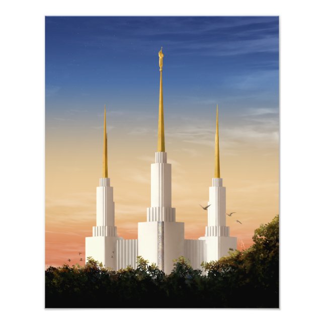 Foto Templo Sunset de Washington DC (Frente)