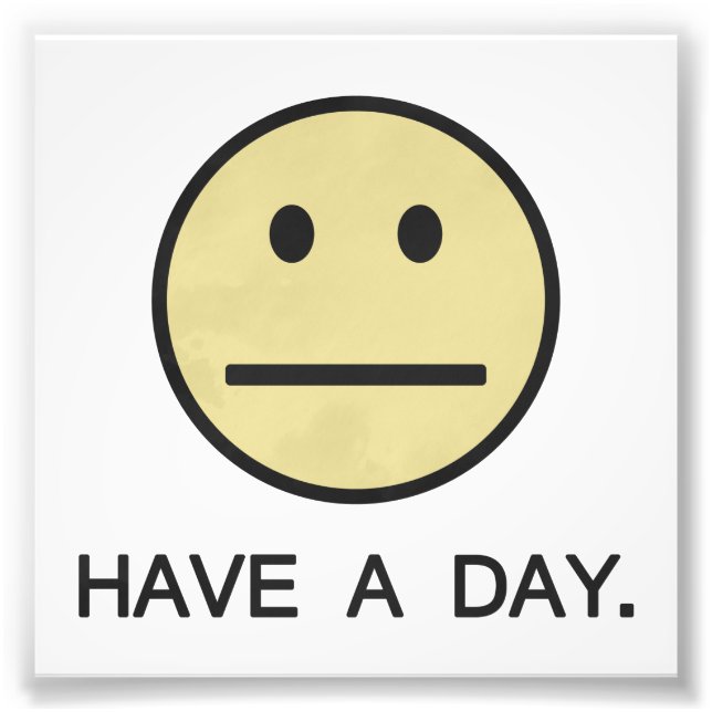 Foto Tenha um rosto de dia (Frente)