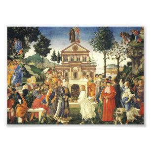 Foto Tentações de Cristo por Sandro Botticelli