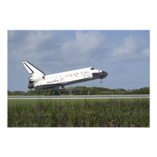 Foto Terras da descoberta do vaivém espacial na pista