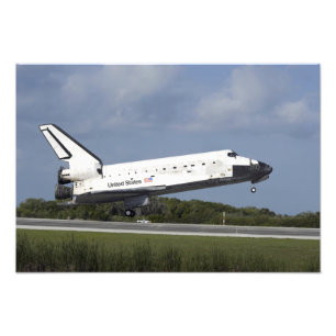 Foto Terras da descoberta do vaivém espacial na pista