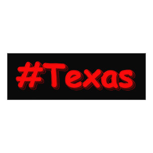 Foto "#Texas " Cute Design. Buy Now