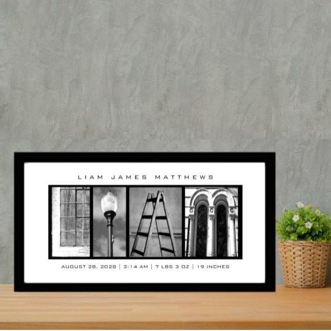 Foto Texto personalizado "Liam" (Criador carregado)