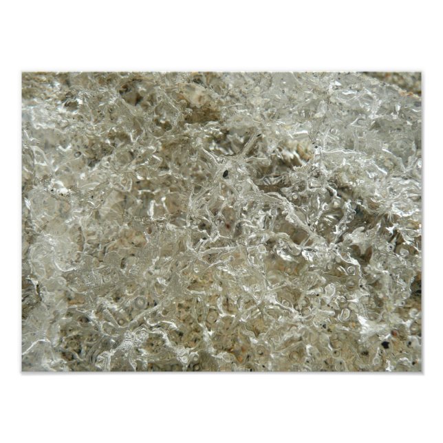 Foto Textura de Abstrato de gelo glacial (Frente)