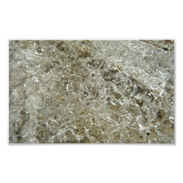 Foto Textura de Abstrato de gelo glacial (Frente)