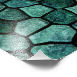 Foto Textura de Crosta de Mosaico Oceânico Padrão Abstr