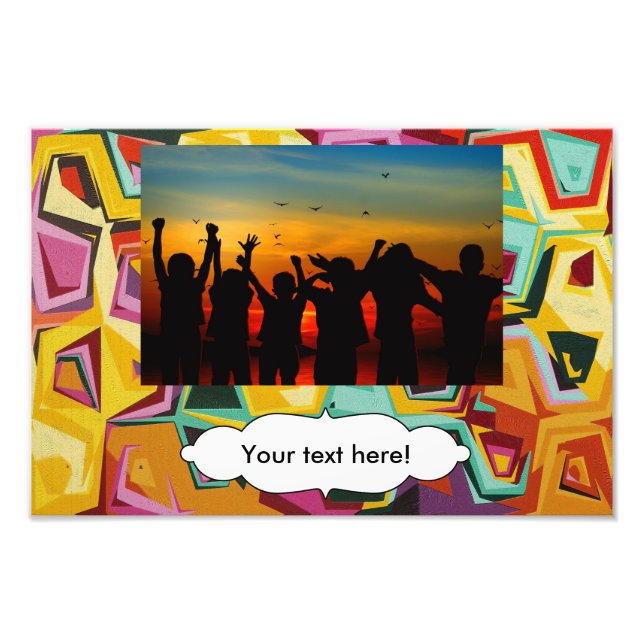 Foto Textura de orifícios coloridos (Frente)