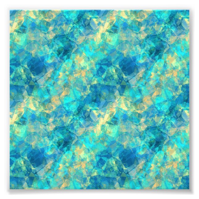 Foto Textura turquesa amassada (Frente)