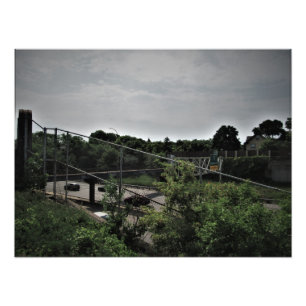 Foto "The Bridge to Dimension Zed" Photo Impressão