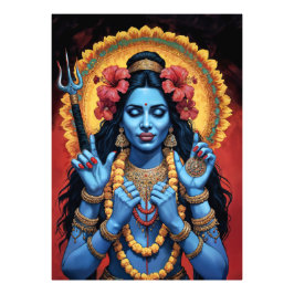 Foto The Destroyer of Evil Goddess Kali