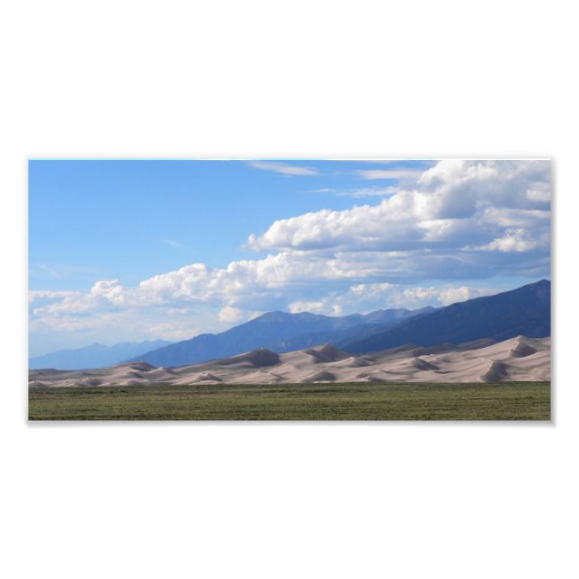 Foto The Excelente Sand Dunes, Colorado (Frente)