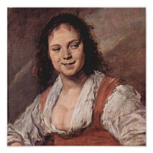 Foto The Gypsy's Girl by Hals - Poster