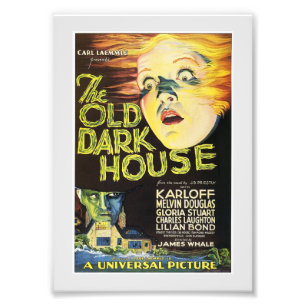 Foto The Old Dark House - poster vintage de 1932
