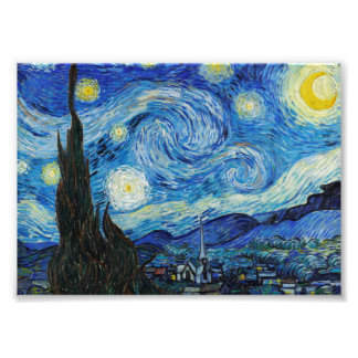 Foto The Starry Night (1889), por Vincent Van Gogh