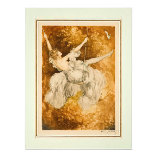 Foto The Swing, 1928, por Louis Icart