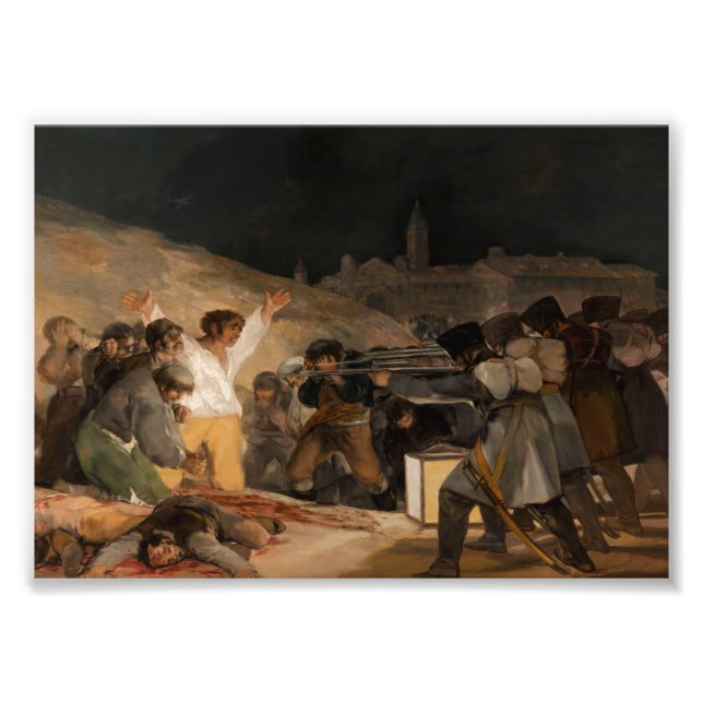 Foto The Three of May by Francisco de Goya (Frente)