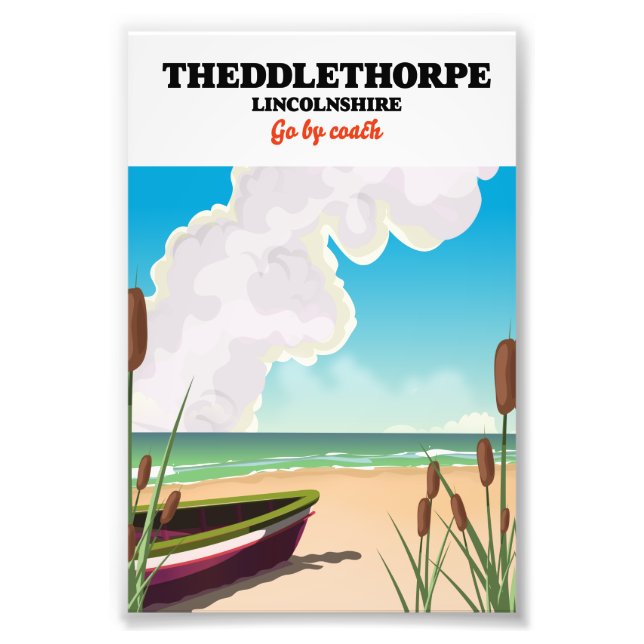 Foto Theddlethorpe Lincolnshire poster de viagens à bei (Frente)